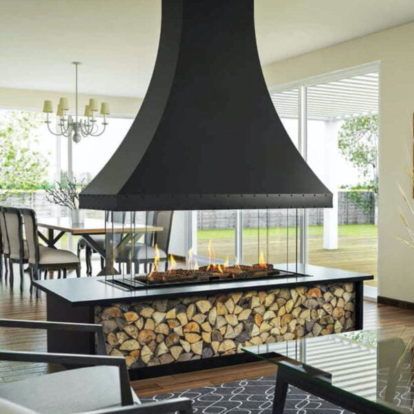 Island 130 (No Hood, With Base) + Decorative Hood Overview ORTAL FOYER