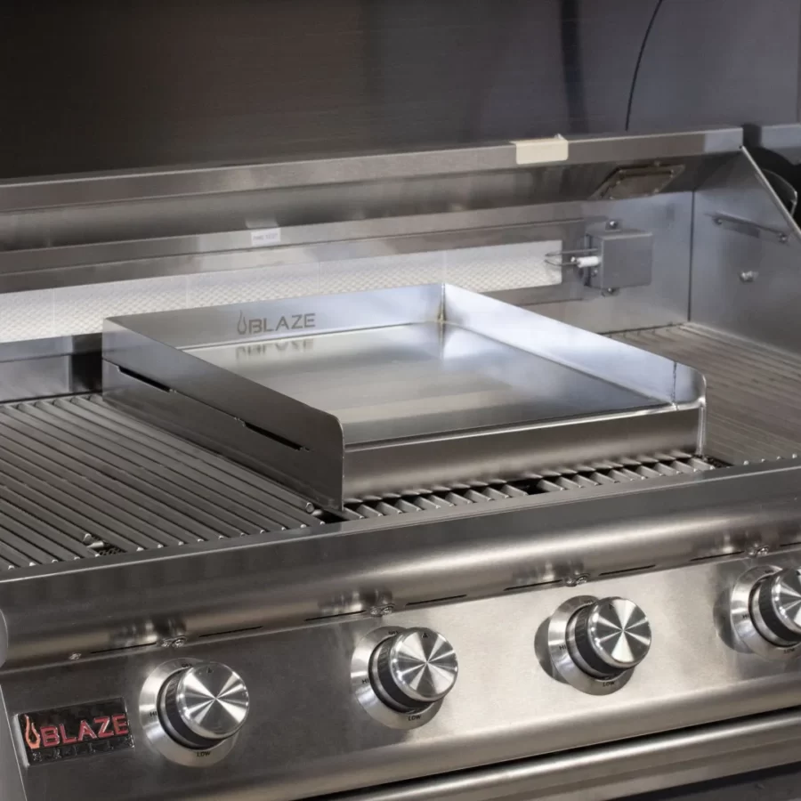 Plaque de cuisson en acier inoxydable