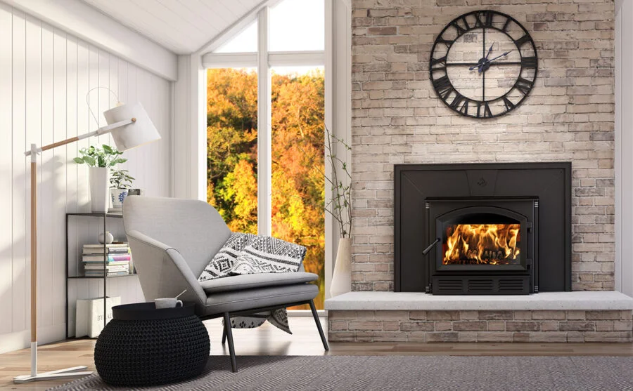 ENERZONE SOLUTION 3.5 ENCASTRABLE À BOIS