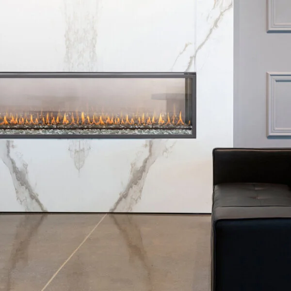Foyer au Gas Transparent Deluxe EXEMPLAR  R620ST de Montigo
