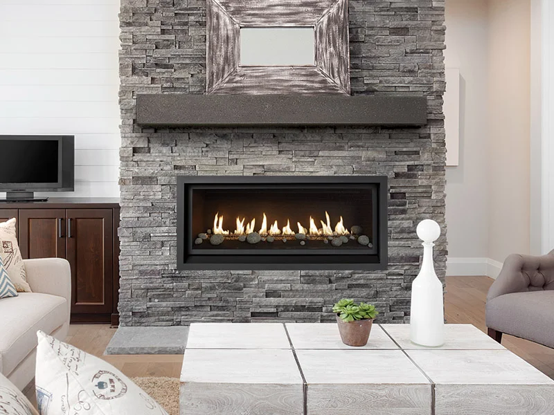 PROBUILDER 42 LINEAR DELUXE Fireplace Xtrordinair
