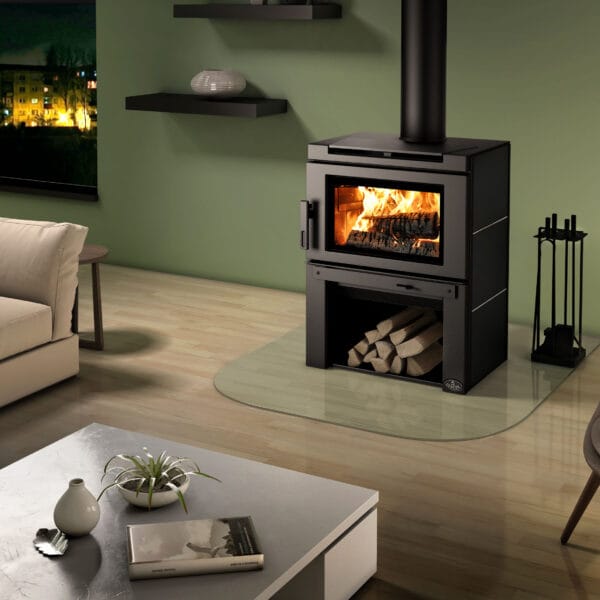 Poêle au bois Matrix avec ventilateur de Osburn
